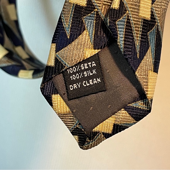 Von Furstenburg Mens Silk Tie Made in Italy - Picture 4 of 4